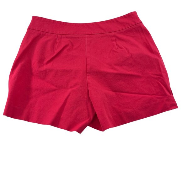 Crown & Ivy Womens Dark Pink Coral Skort Size 10 stretch Pull On - Picture 6 of 6